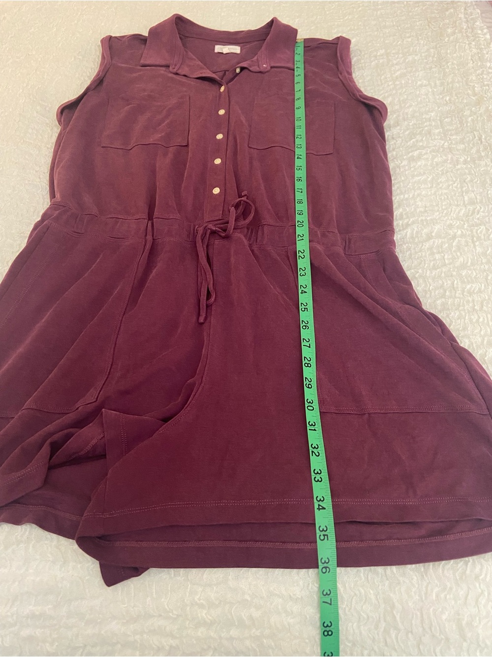 LOU & GREY WINE ROMPER SIZE XL - Picture 7 of 7